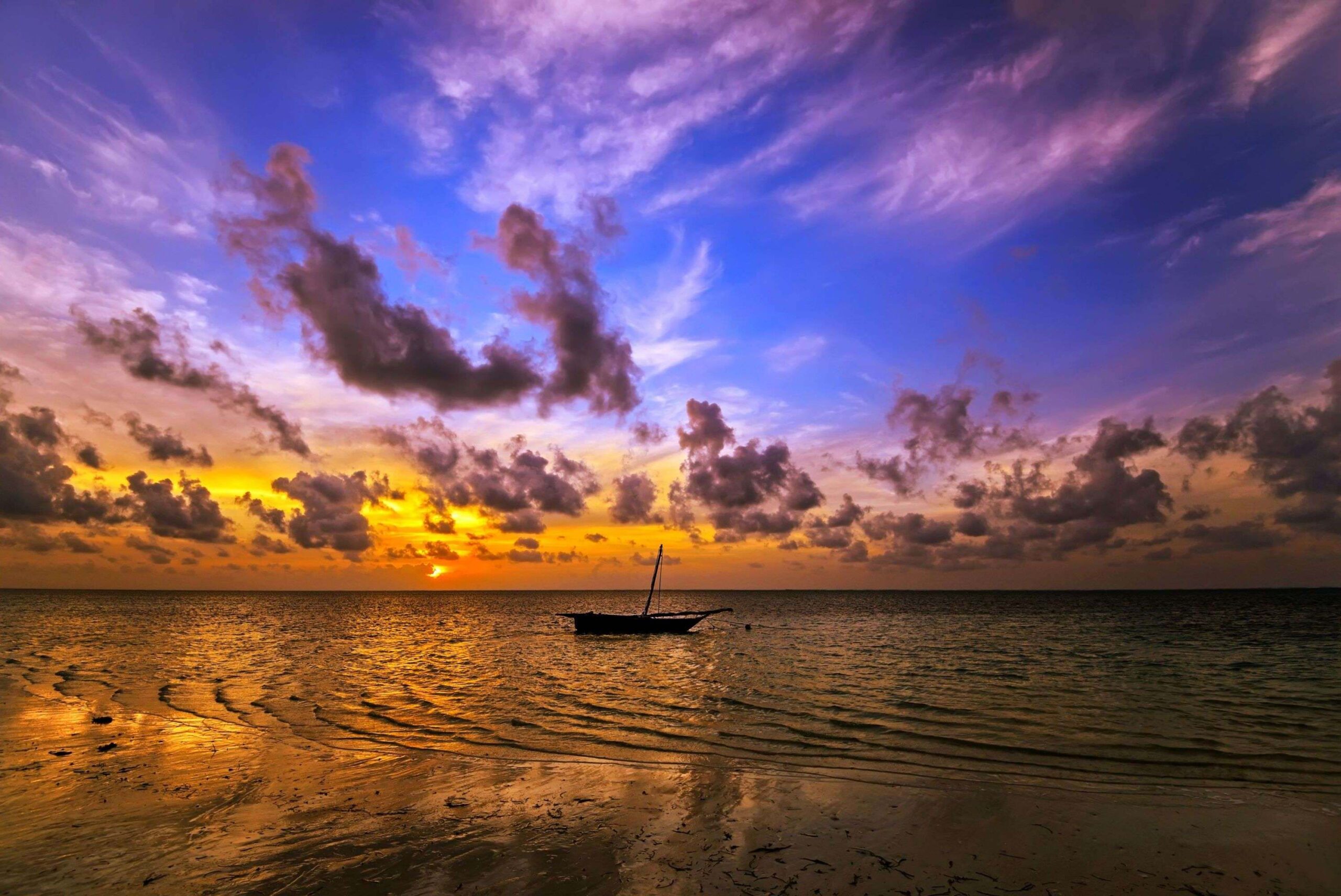 oceano indiano tramonto