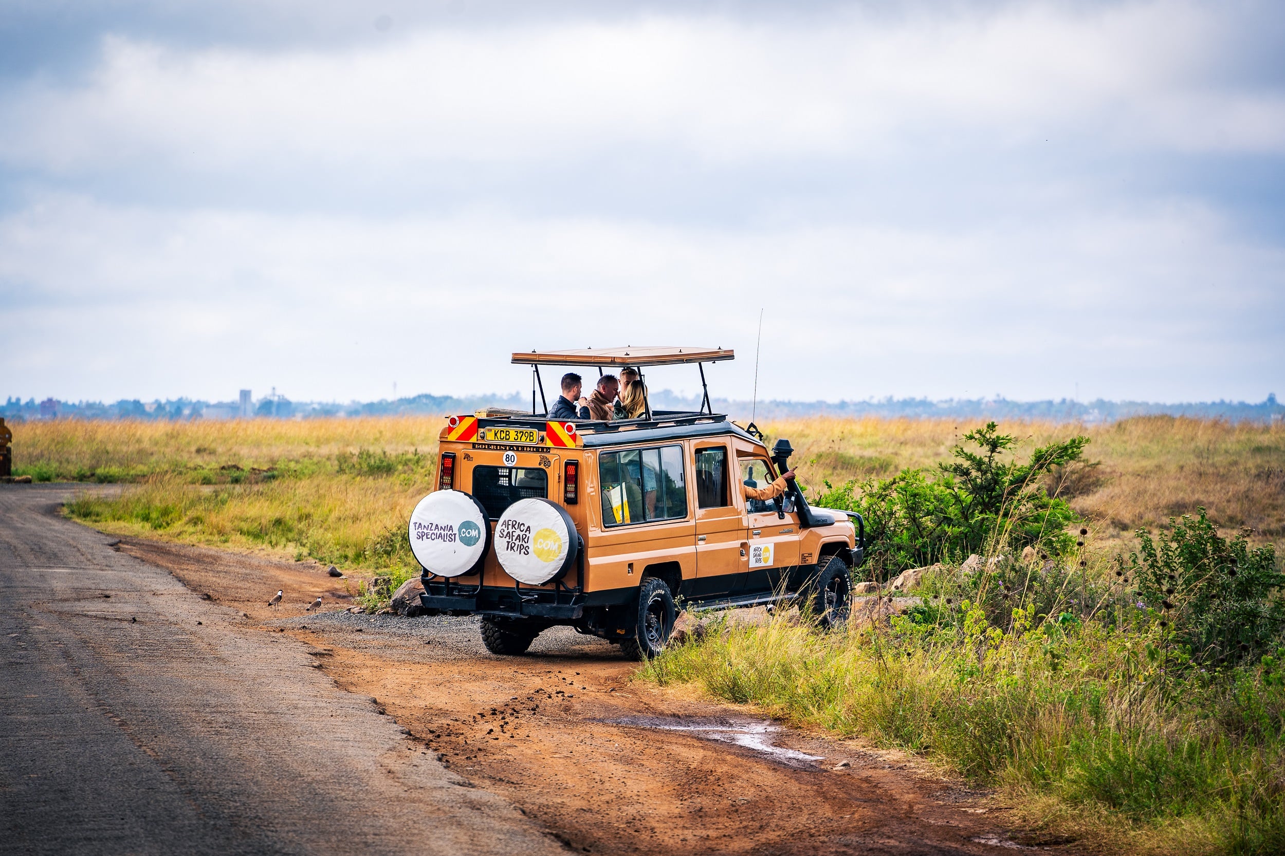 Africa Safari jeep  in Uganda