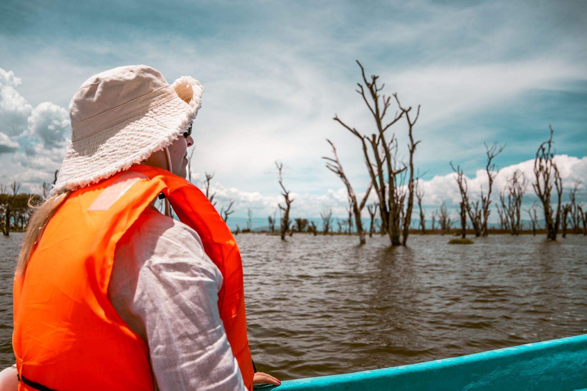 Gita in barca sul Lago Naivasha e safari a piedi sull'Isola di Crescent