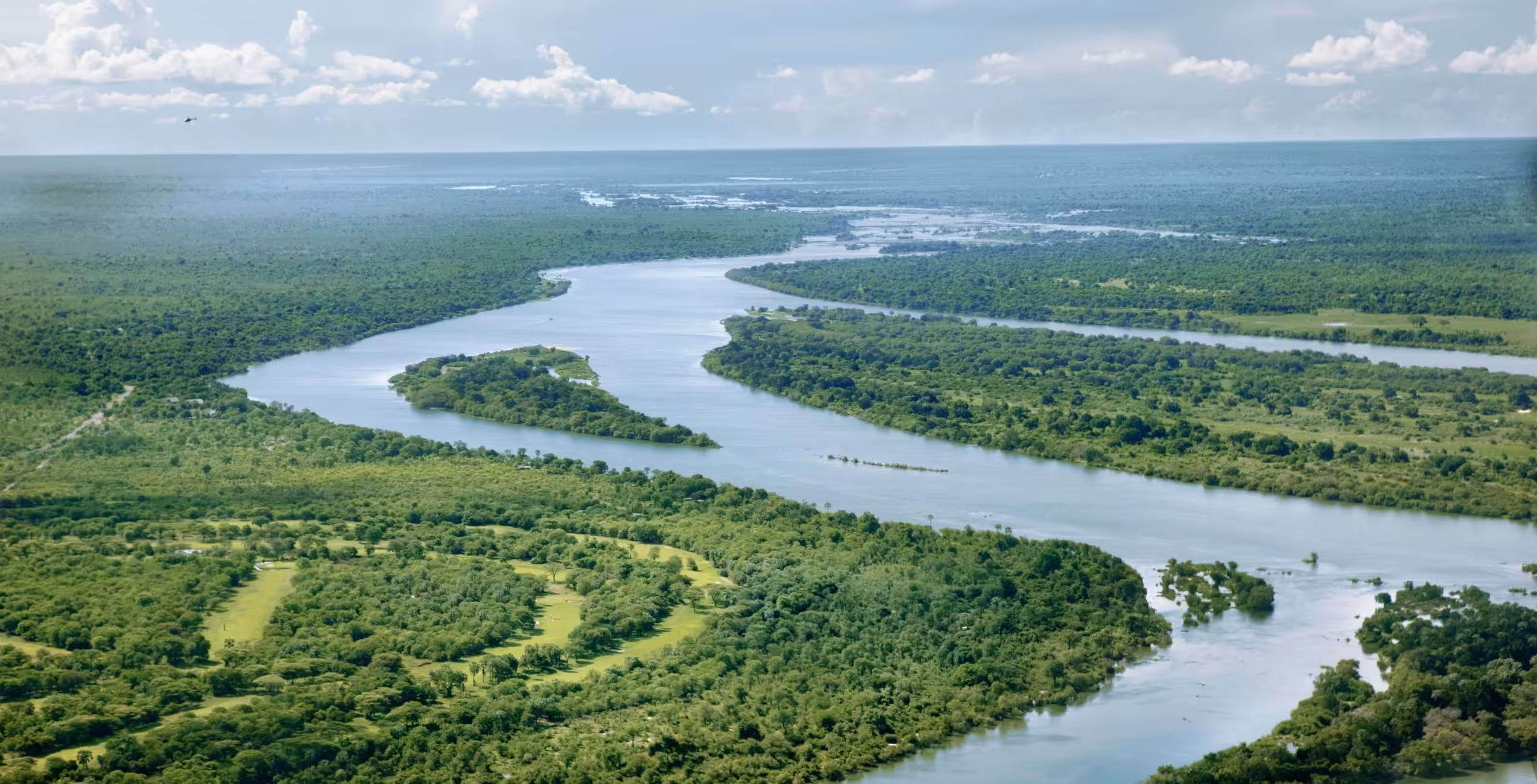 Volo di rientro dall’aeroporto internazionale delle Cascate Vittoria in Zimbabwe