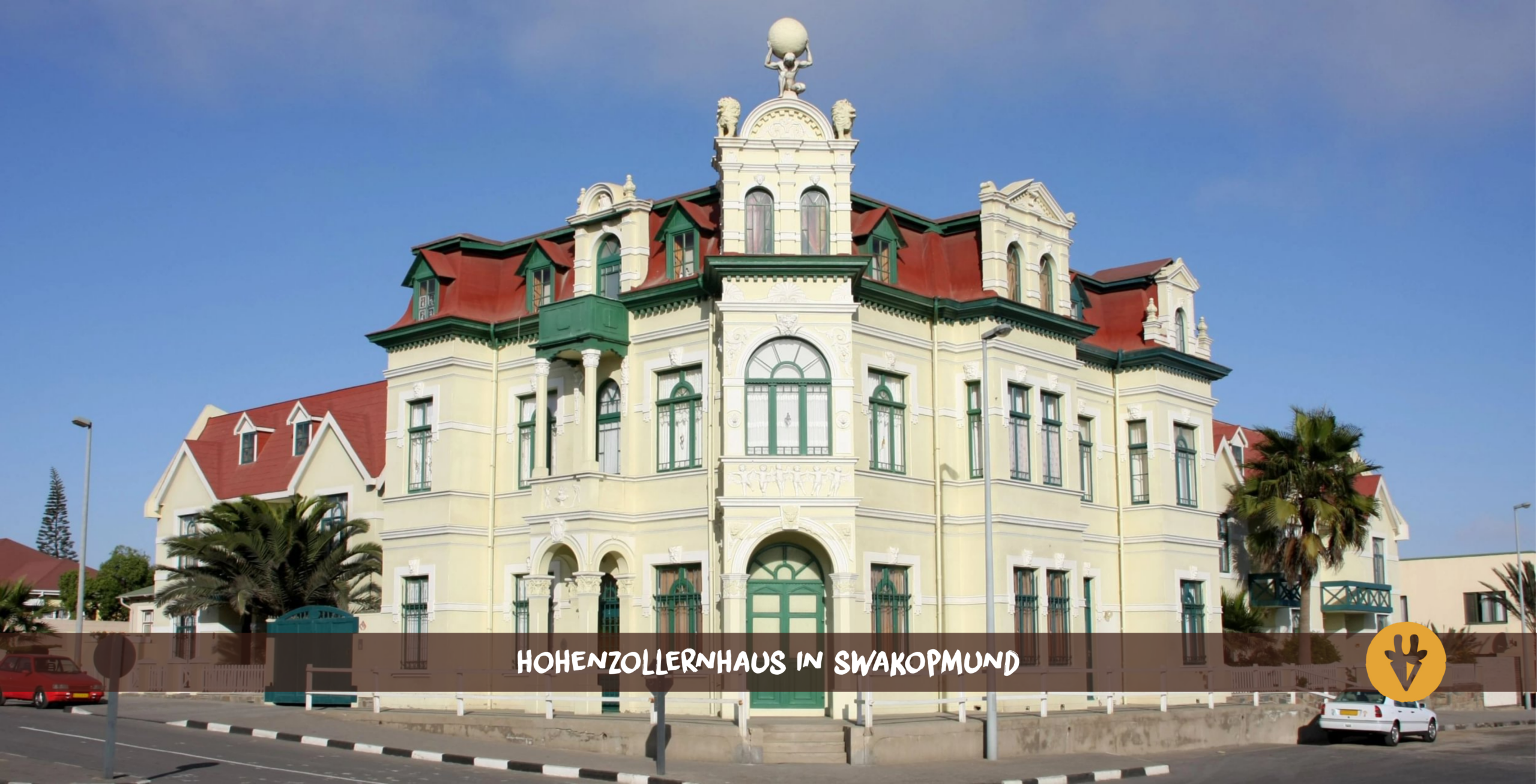 edificio di Hohenzollernhaus a Swakopmund