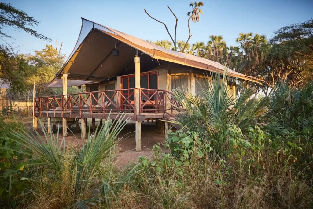 Elephant Bedroom Camp nel parco di Samburu